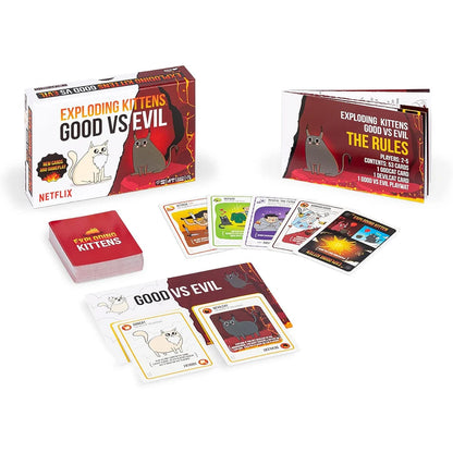 Exploding Kittens: Good vs Evil – The Ultimate Battle of Morality and Chaos!