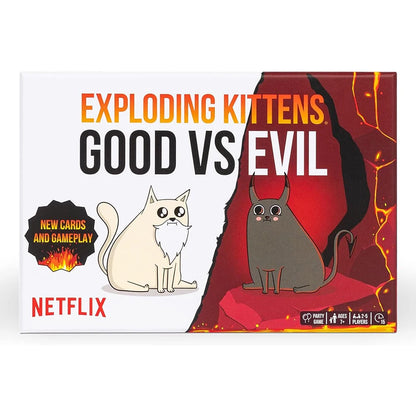 Exploding Kittens: Good vs Evil – The Ultimate Battle of Morality and Chaos!