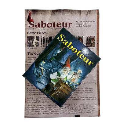 Saboteur Card Game